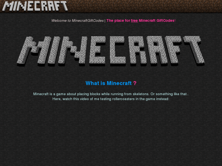 www.minecraftgiftcodes.com