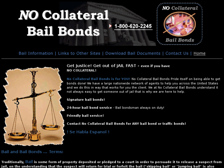 www.no-collateral-bail.com