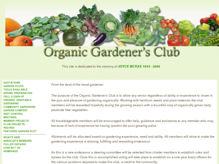 www.organicgardenersclub.net