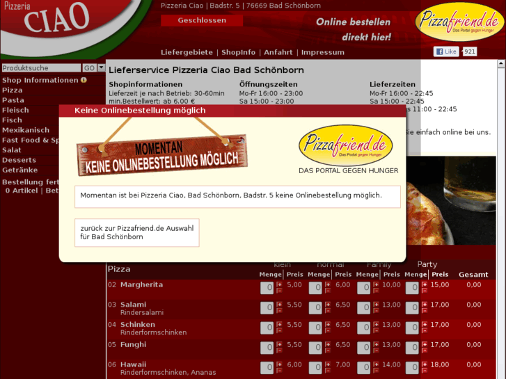 www.pizzeria-ciao.com