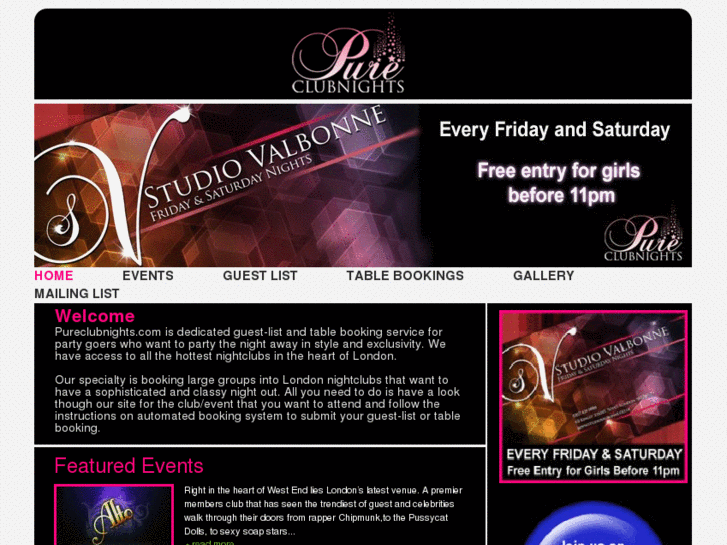 www.pureclubnights.com