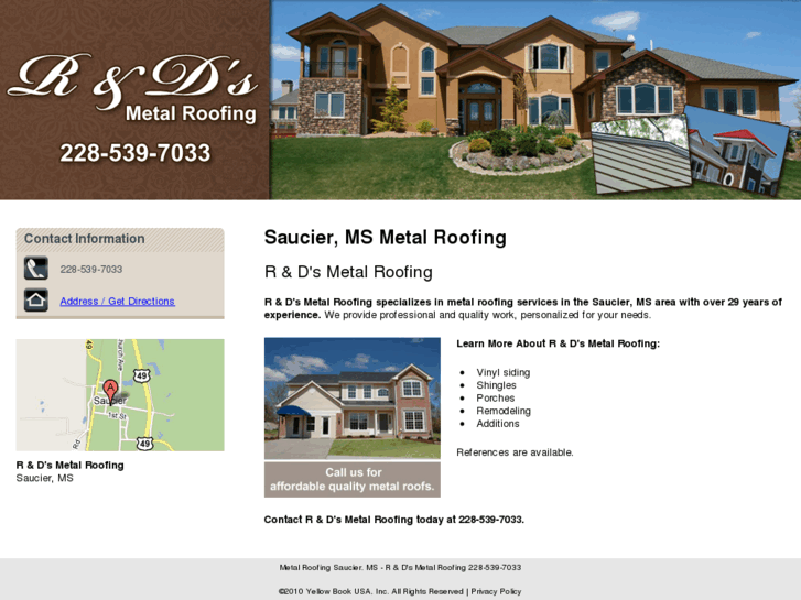 www.randdmetalroofingms.com