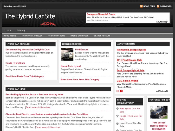 www.thehybridcarsite.com