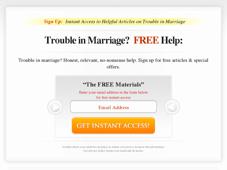 www.troubleinmarriage.com