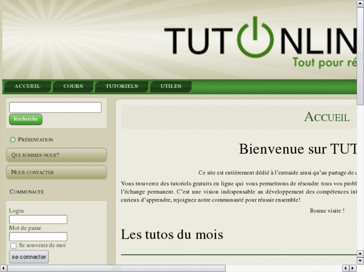 www.tutonline.fr