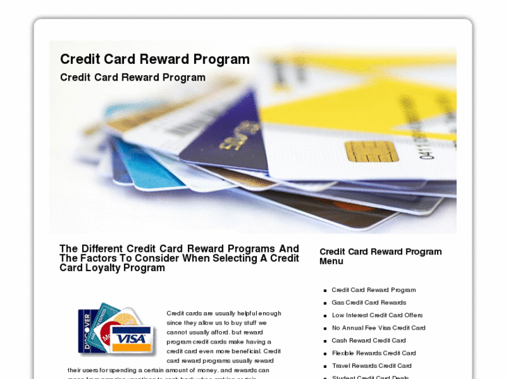 www.credit-card-reward-program.com