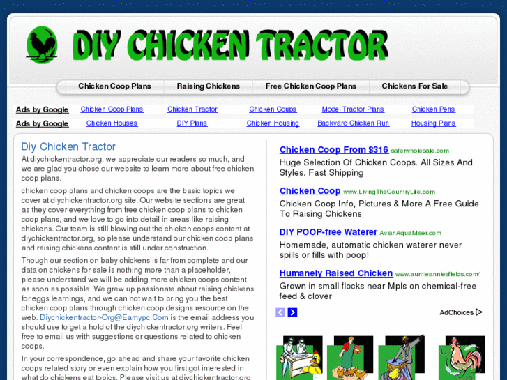 www.diychickentractor.org