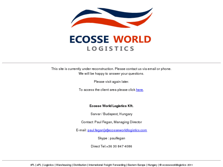 www.ecosseworldlogistics.com
