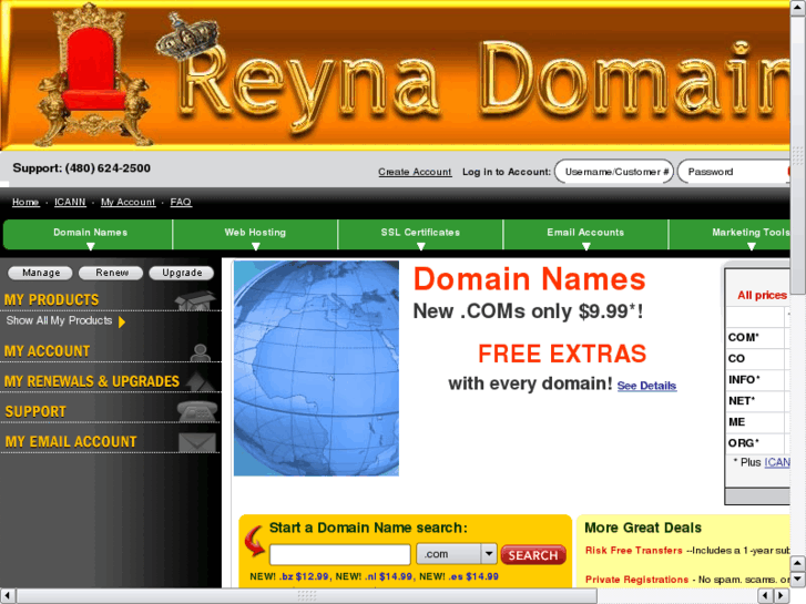 www.reynadomains.com