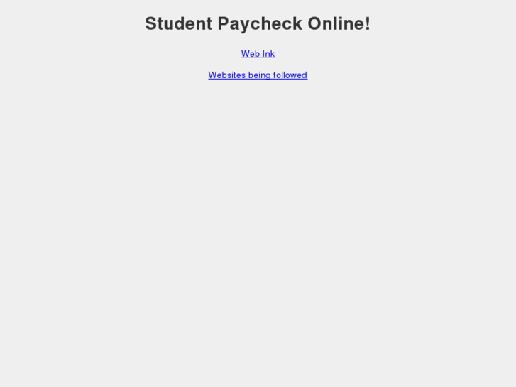 www.studentpaycheck.com