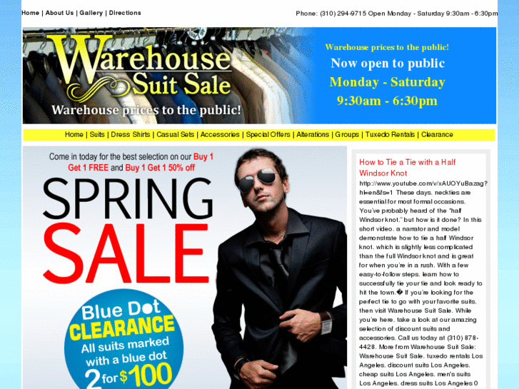 www.warehousesuitsale.com