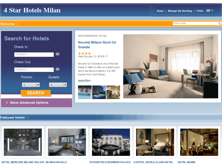 www.4starhotelsinmilan.com