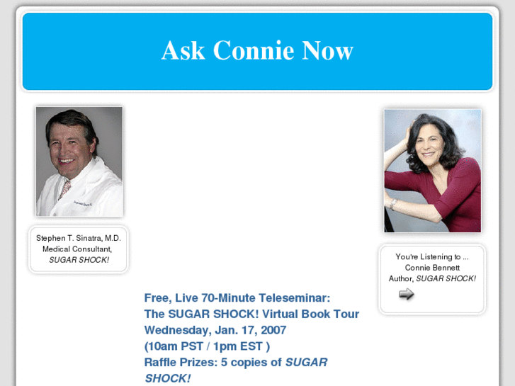 www.askconnienow.com