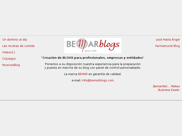 www.bemarblogs.com