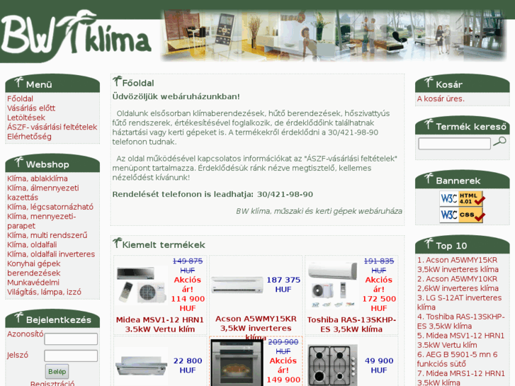 www.bwklima.hu