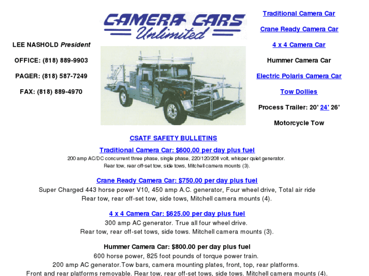 www.cameracarsunlimited.com