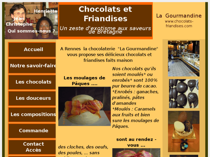 www.chocolats-friandises.com