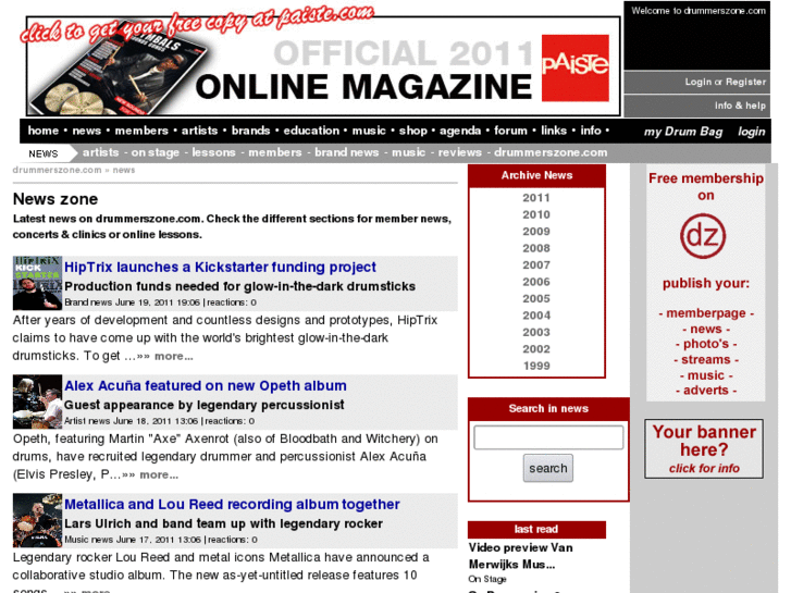www.drummersnews.com