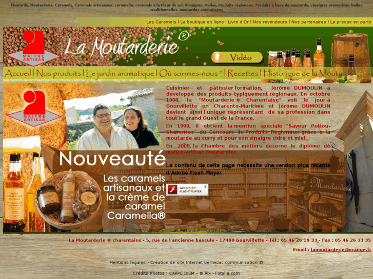 www.lamoutarderiecharentaise.com