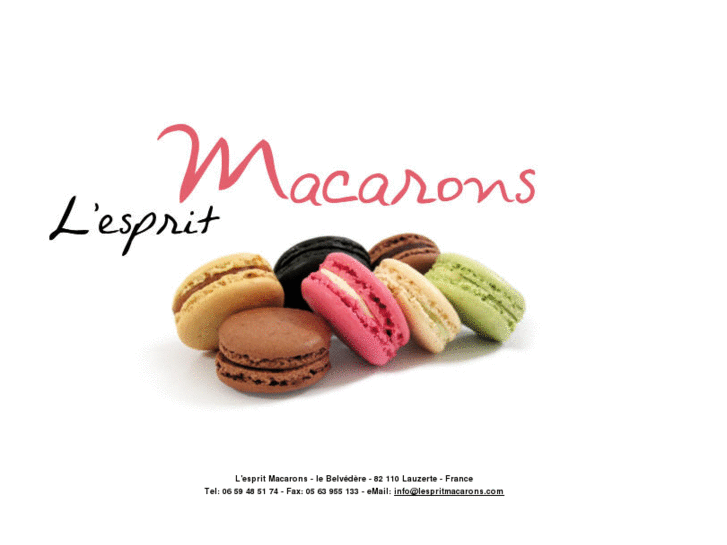 www.lespritmacarons.com