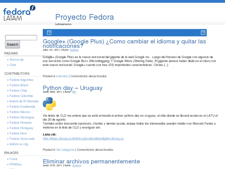 www.proyectofedora.org