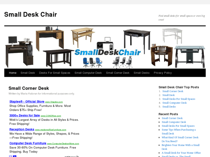 www.smalldeskchair.com
