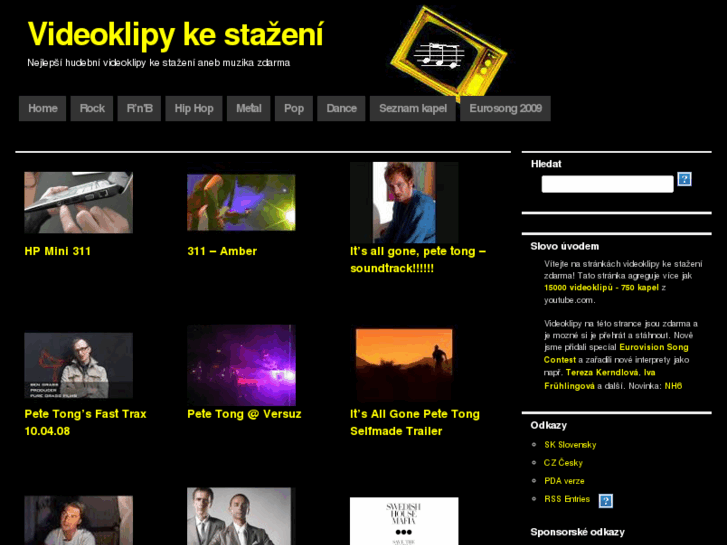 www.videoklipykestazeni.cz