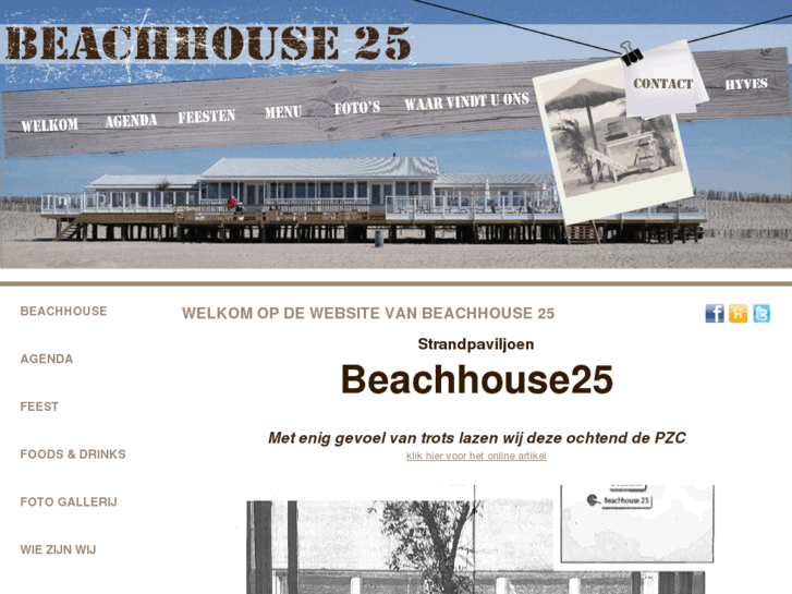 www.beachhouse25.nl