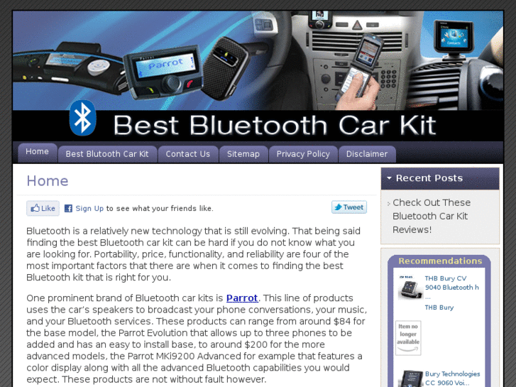 www.bestbluetoothcarkit.net