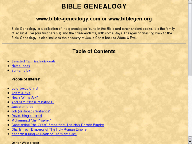 www.bible-genealogy.com