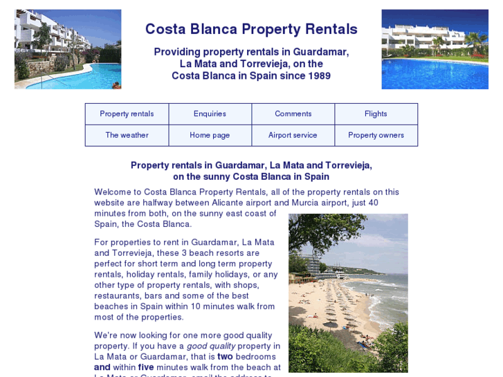 www.costablancapropertyrentals.com