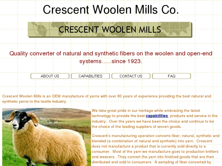 www.crescentwoolenmills.com