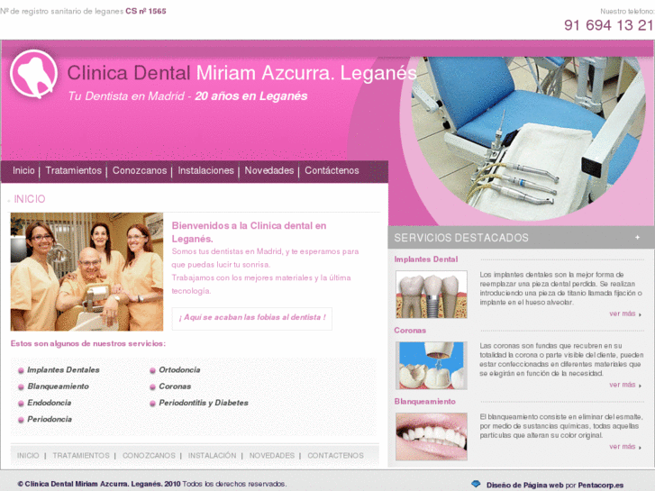 www.dentistaenleganes.es