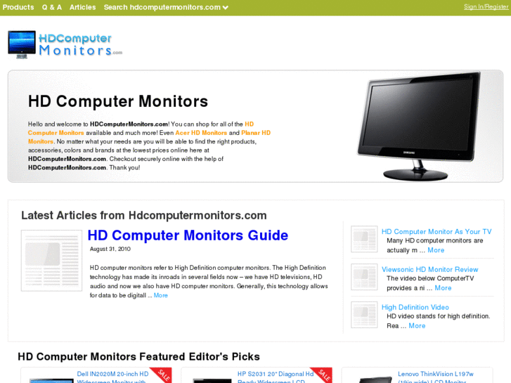 www.hdcomputermonitors.com