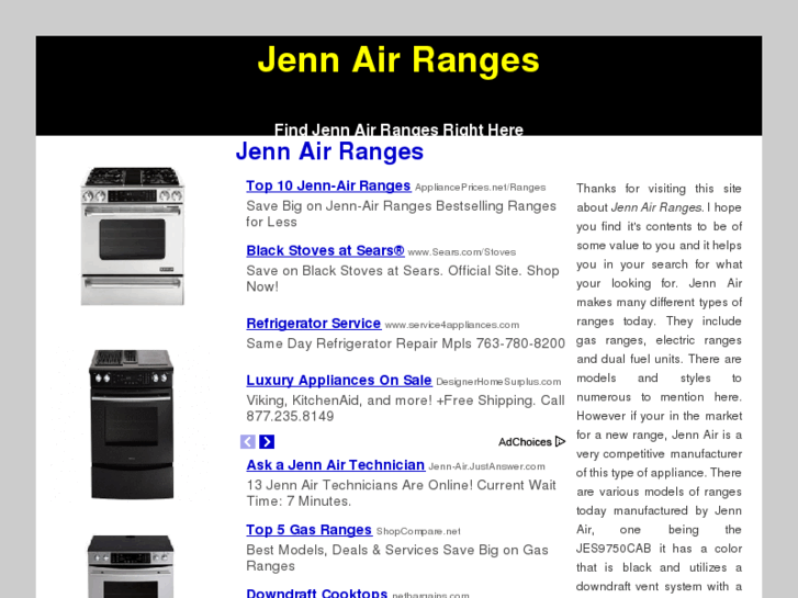 www.jennairranges.net