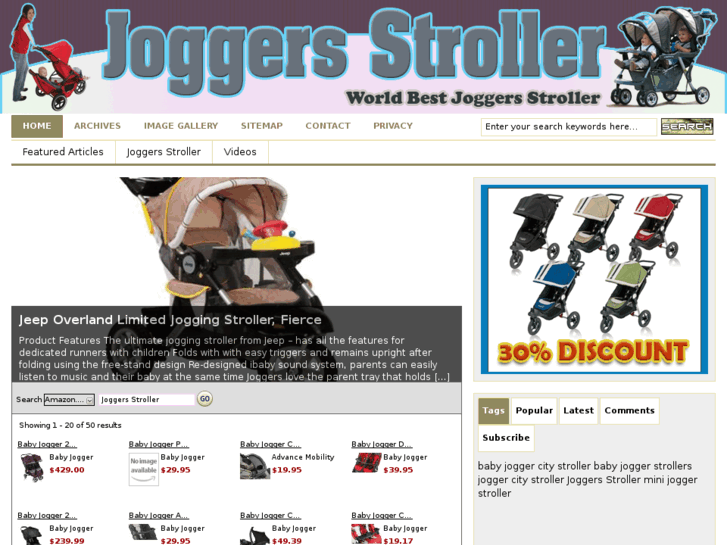 www.joggersstroller.com