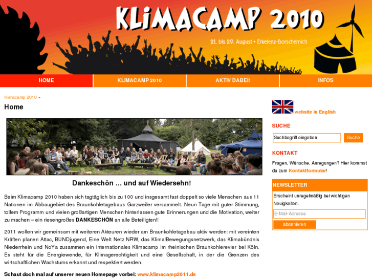 www.klimacamp2010.de