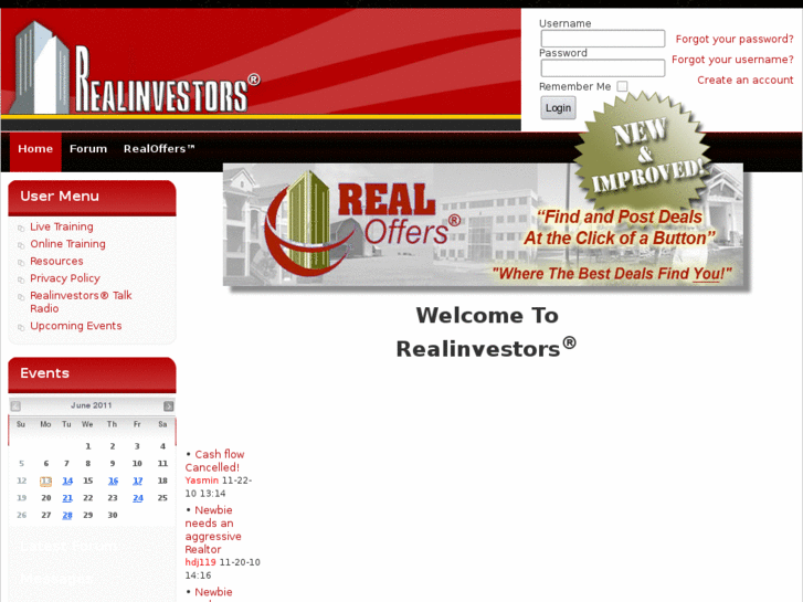 www.realinvestors.net