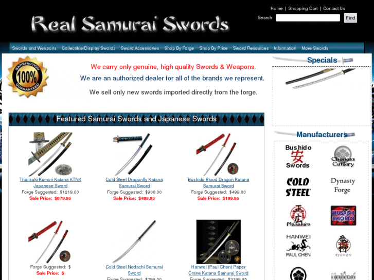 www.realsamuraiswords.com