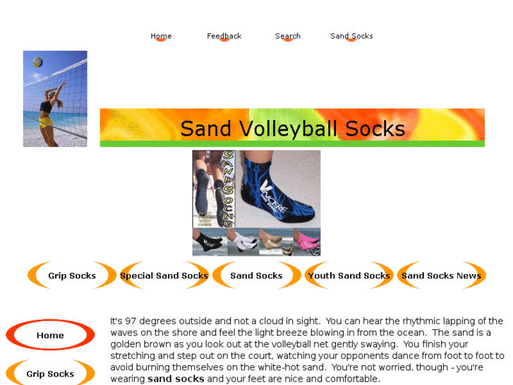 www.sandvolleyballsocks.com