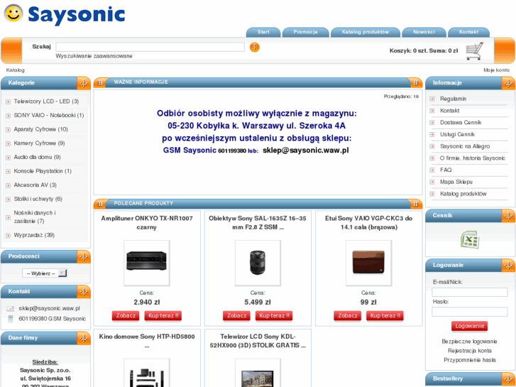 www.saysonic.waw.pl