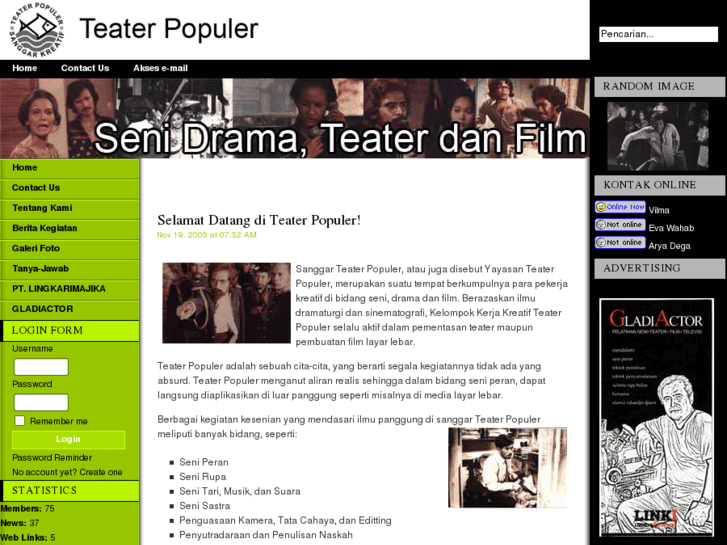 www.teaterpopuler.com