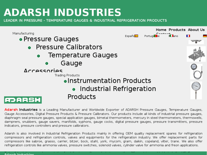 www.adarshindustries.com