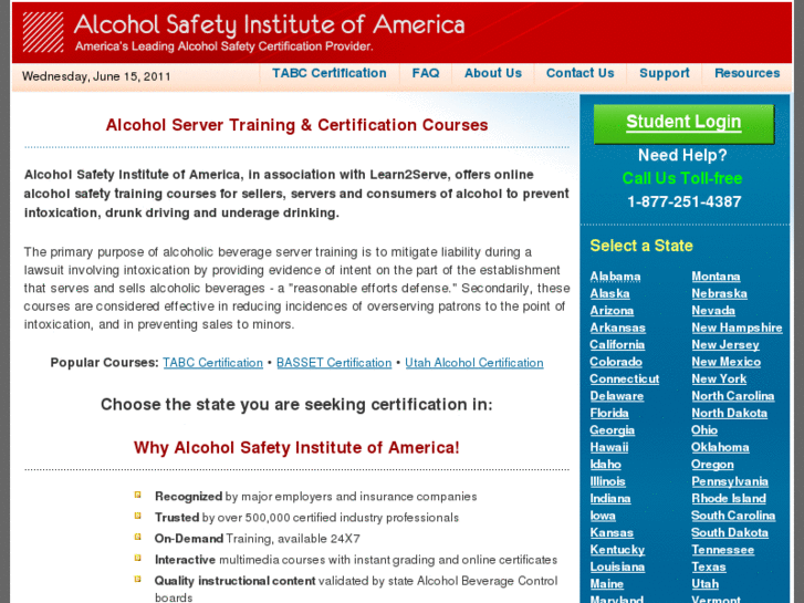 www.alcoholsafetyinstituteofamerica.com