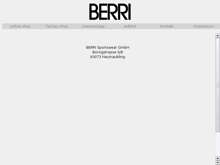 www.berrisportswear.com