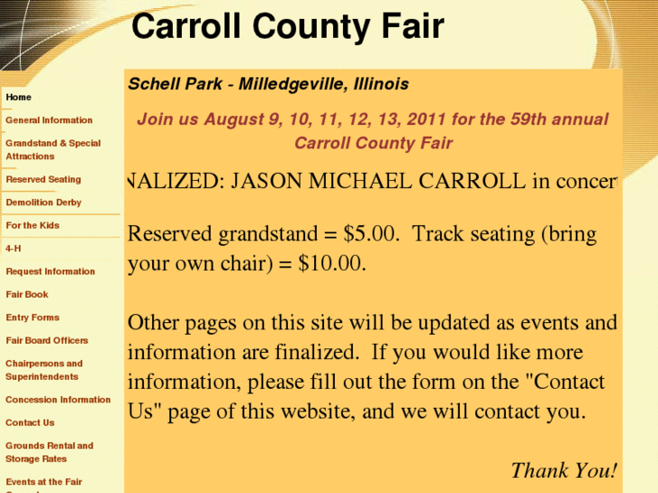 www.carrollcountyfair.info