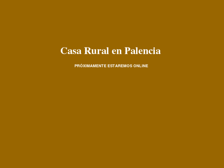 www.casaruralenpalencia.com