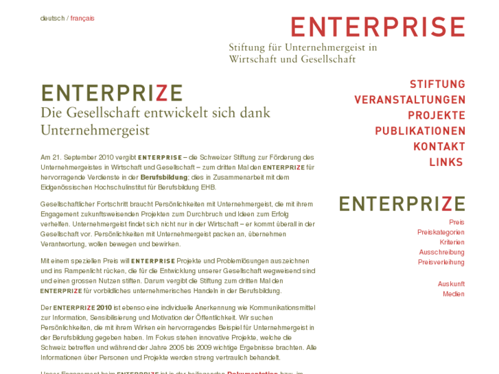 www.enterprize.ch