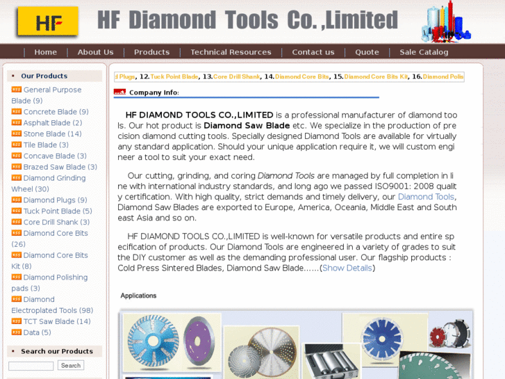 www.hfdiamondtools.com