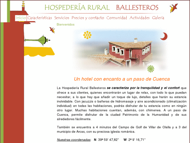 www.hospederiaballesteros.com